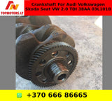 Crankshaft For Audi Volkswagen Skoda  Seat VW 2.0 TDI 38AA 03L101B