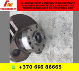 3L ENGINE 306DT LAND ROVER RANGE ROVER DISCOVERY JAGUAR XF XJ 3.0 V6 SDV6 TDV6 MOTOR CRANKSHAFT 90 MM STROKE NEW