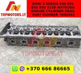 BMW 3 SERIES E90 E91 E92 E93 325D M57D30A ENGINE CYLINDER HEAD part number 7800003