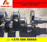 Crankshaft for Mitsubishi Pajero L200 engine code 4D56U