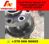 CRANKSHAFT FOR Land Rover Jaguar 2.0 Diesel Engine Code 204DTD AJ200D part number g4d3ea