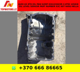 AUDI A5 8T8 Oil Pan Sump 03G103603R 2.0TDI 105kw Oil Level Sensor part number 03C 907 660G HELLA