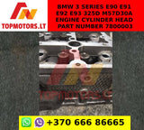 BMW 3 SERIES E90 E91 E92 E93 325D M57D30A ENGINE CYLINDER HEAD part number 7800003