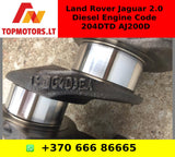 CRANKSHAFT FOR Land Rover Jaguar 2.0 Diesel Engine Code 204DTD AJ200D part number g4d3ea