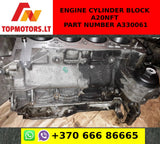 ENGINE CYLINDER BLOCK A20NFT PART NUMBER A330061