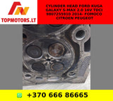 CYLINDER HEAD FORD KUGA GALAXY S-MAX 2.0 16V TDCI 9807255910 2014- FOMOCO CITROEN PEUGEOT