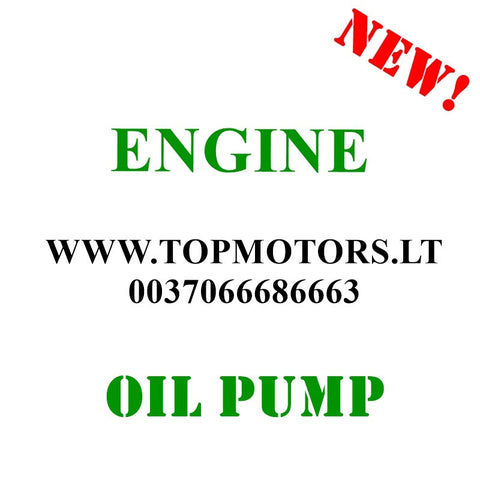 AUDI A3 A4 A5 A6 Q5 TT SEAT ALTEA EXEO LEON TOLEDO SKODA OCTAVIA SUPERB VOLKSWAGEN VW EOS GOLF JETTA PASSAT CC SHARAN TIGUAN TOUARAN 2.0 TDI DIESEL 2002 - AZV CBA CFF NEW OIL PUMP