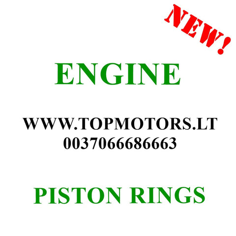 SMART 0.7 3 CYLINDER PETROL ENGINE NEW PISTON RINGS SET