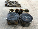 4 connecting rods and 4 pistons for Audi a4 a6 2.0 tfsi petrol engine code bpj