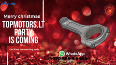 No charge for a preowned not new connecting rod bmw n57d30a N57d30b will fit many models