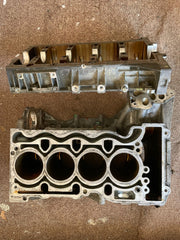 Bmw 316 116 1.6 petrol gas gasoline engine n43b16aa bare cylinder block 7 552 789 - B16 ,  75527835AAF , 7 558 226 ,