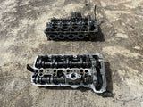 PAIR OF CYLINDER HEADS, ENGINE HEAD, BMW, M5, M6, X5, X6, 4.4 V8 TWIN TURBO, CHARGED, ENGINE, S63, S63B44, 7603475 05, 784549507, 7603471 05, 784549206,