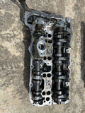 PAIR OF CYLINDER HEADS, ENGINE HEAD, BMW, M5, M6, X5, X6, 4.4 V8 TWIN TURBO, CHARGED, ENGINE, S63, S63B44, 7603475 05, 784549507, 7603471 05, 784549206,