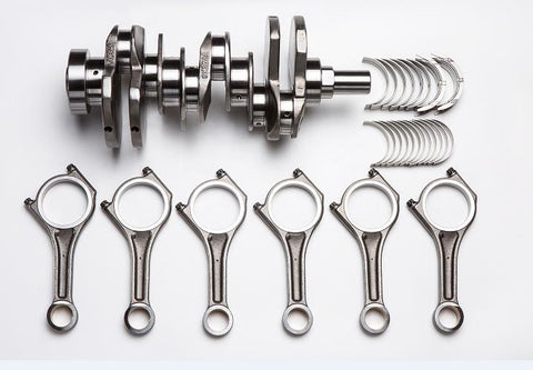 306DT LAND ROVER Range Rover Discovery JAGUAR xf xj 3.0 v6 tdv6 DIESEL ENGINE CRANKSHAFT crank shaft set of bearings 6 con connecting rods