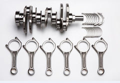 306DT LAND ROVER Range Rover Discovery JAGUAR xf xj 3.0 v6 tdv6 DIESEL ENGINE CRANKSHAFT crank shaft set of bearings 6 con connecting rods