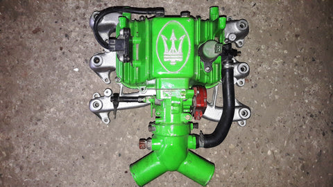 INLET INTAKE MANIFOLD MASERATI AM470 ENGINE 2.0 BITURBO i 1986–1990 V6 OHC 1996 cc 188 hp Fuel injection