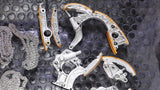 SET OF CAMSHAFT TIMING CHAINS AND TENSIONERS AND SLIDE BLOCKS AUDI RS6 RS7 4.0 TFSI BI-TURBO TWIN TURBO  PETROL QUATRO V8 412KW 4.0TFSI 4.0 tsi V8 580BHP 2016 CWU / CRD CODE ENGINE 