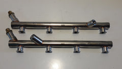 SET OF FUEL RAIL RAILS LEFT 079133315BM 079133315 BM RIGHT 079133316BM 079133316 BM AUDI RS6 RS7 4.0 TFSI BI-TURBO TWIN TURBO  PETROL V8 412KW 4.0TFSI 4.0 tsi V8 580BHP 2016 CWU / CRD CODE ENGINE 