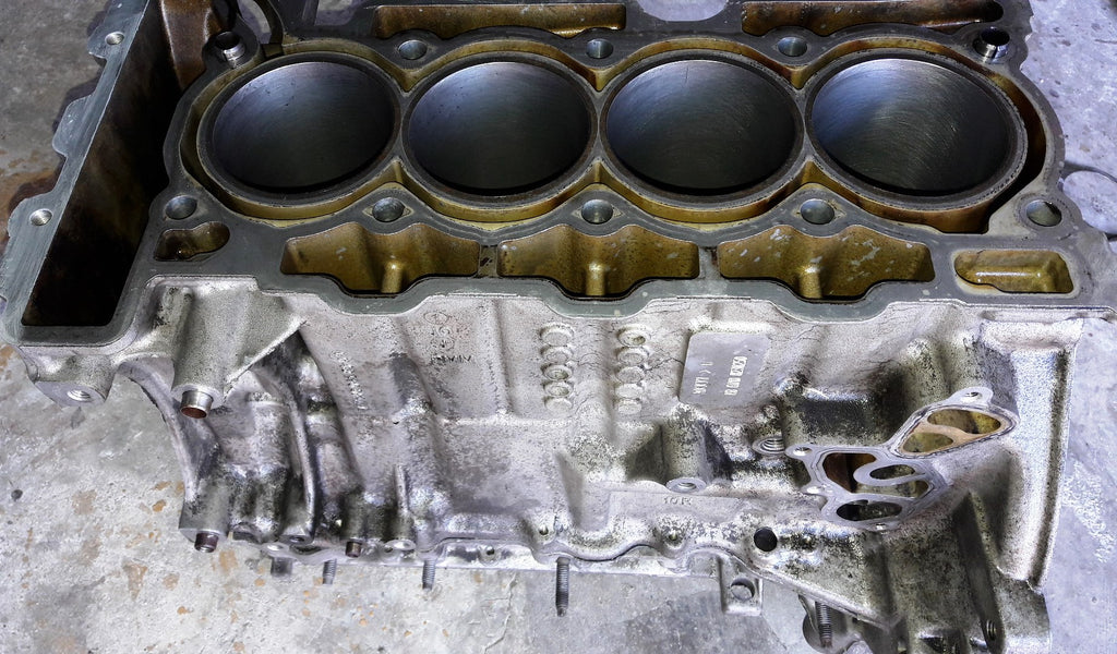 ENGINE CYLINDER BLOCK Repair And Pistons With Rings N14b16a N14 7 533 ...