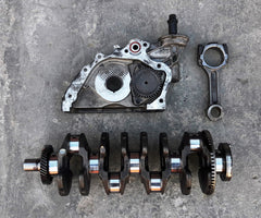 SET OF ENGINE CRANKSHAFT OIL PUMP CONROD CONNECTING ROD ORIGINALS 2.2 CRDI ENGINE CODE D4EB HYUNDAI SANTA FE SONATA KIA SORENTO