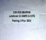 ENGINE CRANKSHAFT CONROD CONNECTING ROD BEARING ORIGINAL STD STANDARD SIZE LAND ROVER JAGUAR 3.0 PETROL SUPERCHARGED 306PS  RANGE ROVER SPORT XF XE DISCOVERY VELAR