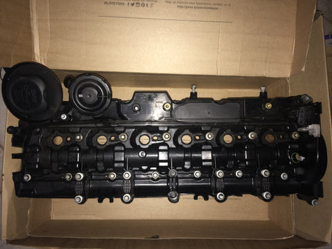 BMW 3 5 6 7 X3 X5 X6 SERIES 2009 2010 2011 2012 2013 2014 2015 3.0 DIESEL N57 N57D30 7800309 / 7 800 309 USED CYLINDER HEAD COVER