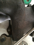 2010 D5244T10 VOLVO D5 2.4 T10 DIESEL TWO STAGE TURBO THIRD GENERATION COMMON RAIL SYSTEM ENGINE EX EXHAUST MANIFOLD TURBO CHARGER