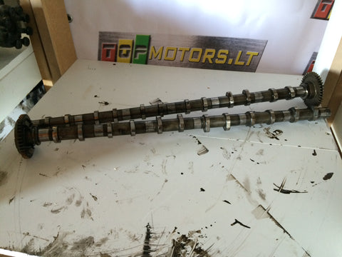 2011 N57 N57D30 N57D30A BMW 3.0 D DIESEL ENGINE PAIR OF CAMSHAFT 1131 8509120 02 1131 8509121 01