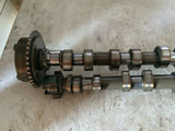 2012 N18 N18B16 MINI 1.6 PETROL TURBO ENGINE PAIR OF CAMSHAFT WITH ADJUSTER V7589882 80-04 / 637964 - EX / V 7589881 80-03 / 637955 - IN