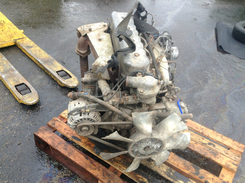 NISSAN PATROL 3.3 DIESEL ENGINE ED33 for parts or repairs