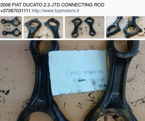 FIAT DUCATO 2008, 2.3 JTD CONNECTING ROD / CON ROD