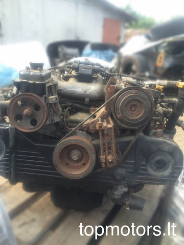 SUBARU 2.2 PETROL ENGINE EJ22 AND GEARBOX FOR SPARES OR REPAIRS