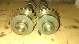 Porsche Boxster 2.7 all 4 Inlet and exhaust camshafts both sides  M96.22 camshaft ref P0022, P0020