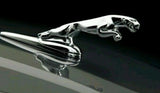 Jaguar Hood emblem Badge 3D Leaping Cat Mascot BOXED CHROME XJ XJS S-TYPE X-TYPE