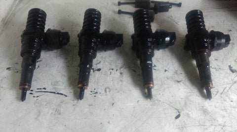 VW AUDI SEAT SKODA 1.9 TDI AVB ENGINE INJECTOR INJECTORS 038130073AJ 038 130 073 AJ REF A0326