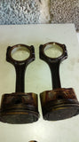 000 3032 LAND ROVER FREELANDER 2.5 V6 PISTON AND CONNECTING ROD CONROD RODS ENGINE CODE 25K4F
